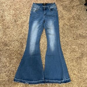 Bell bottom jeans